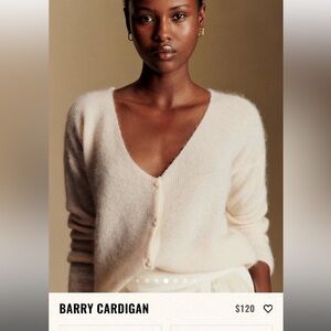 Sezane Women's Barry Cardigan Ecru